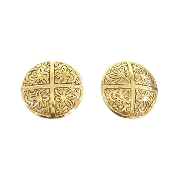 CHANEL Authentic Gold Earrings
